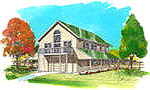 2-story with storage above plans